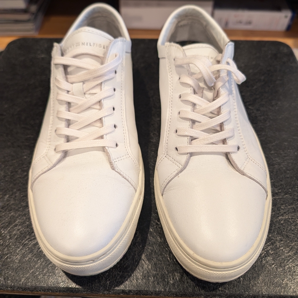 Timmy Hilfiger leather sneakers US 11 - Picture 4 of 8